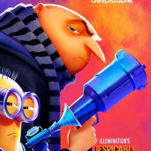 Despicable Me 4 movie poster